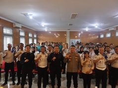 Lapas Narkotika Tanjungpinang Bersama BNN dan TNI-Polri Gelar Ikrar Bersih Halinar